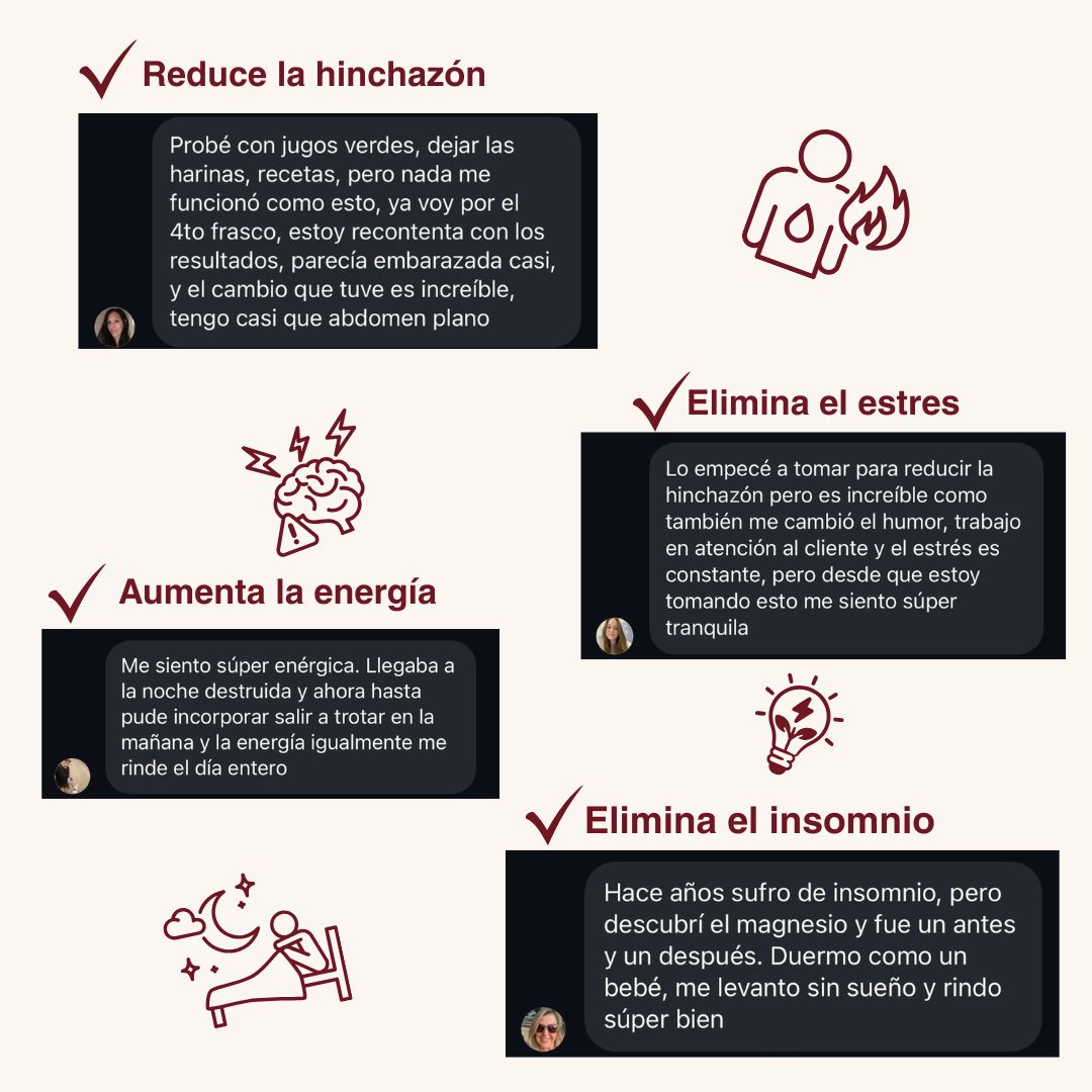 CITRATO DE MAGNESIO - ELIMINA LA HINCHAZÓN