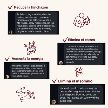 CITRATO DE MAGNESIO - ELIMINA LA HINCHAZÓN